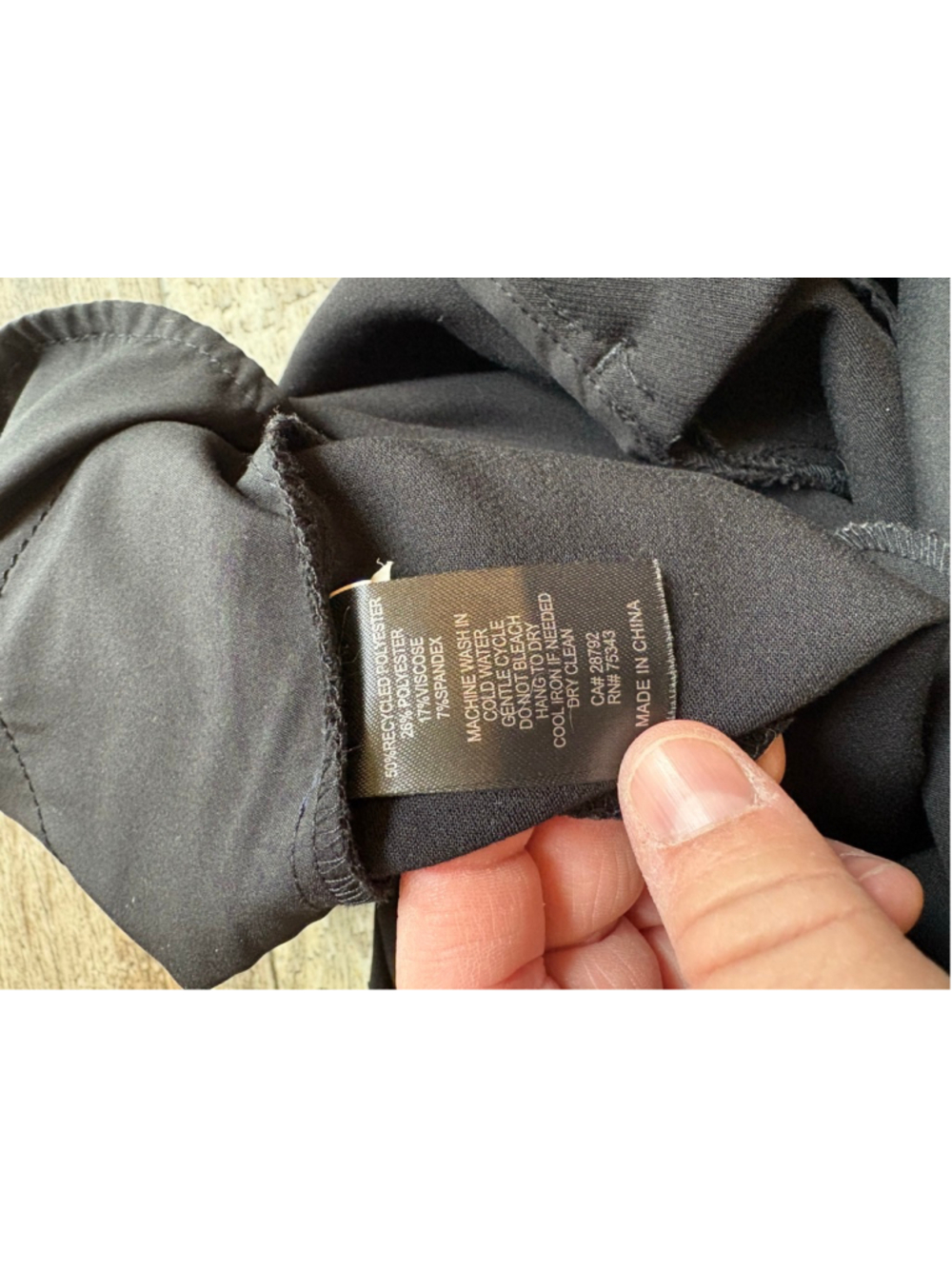 Joie Black Trouser Dress Pants Size 8 - Picture 6 of 8